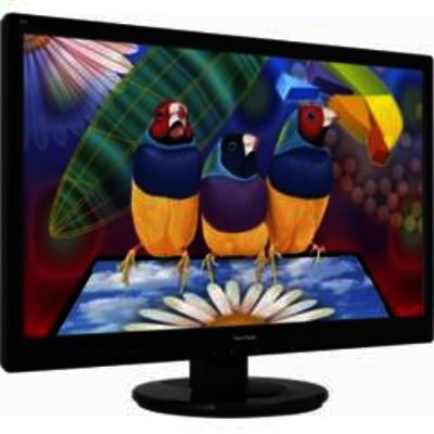 ViewSonic VA2445-LED 24 1920x1080 5ms VGA DVI-D LED Black Monitor